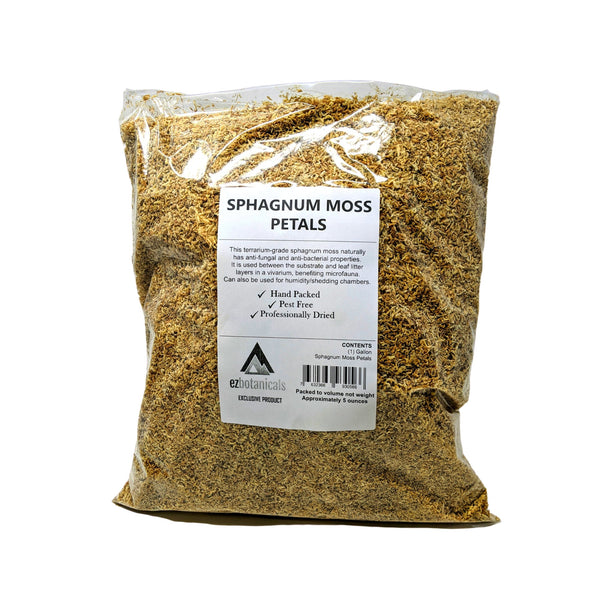 1 Gallon New Zealand Sphagnum Moss Petals (Dried)