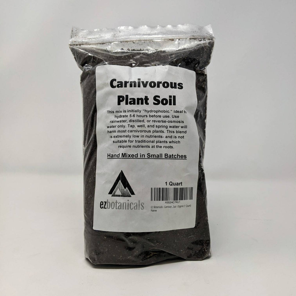 carnivorous plant potting mix Premium Carnivorous Plant Substrate – EZ Botanicals