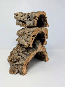 Cork Half-Rounds by Size - for Animal Hideouts, Orchids, Airplants, Reptiles, and Terrariums