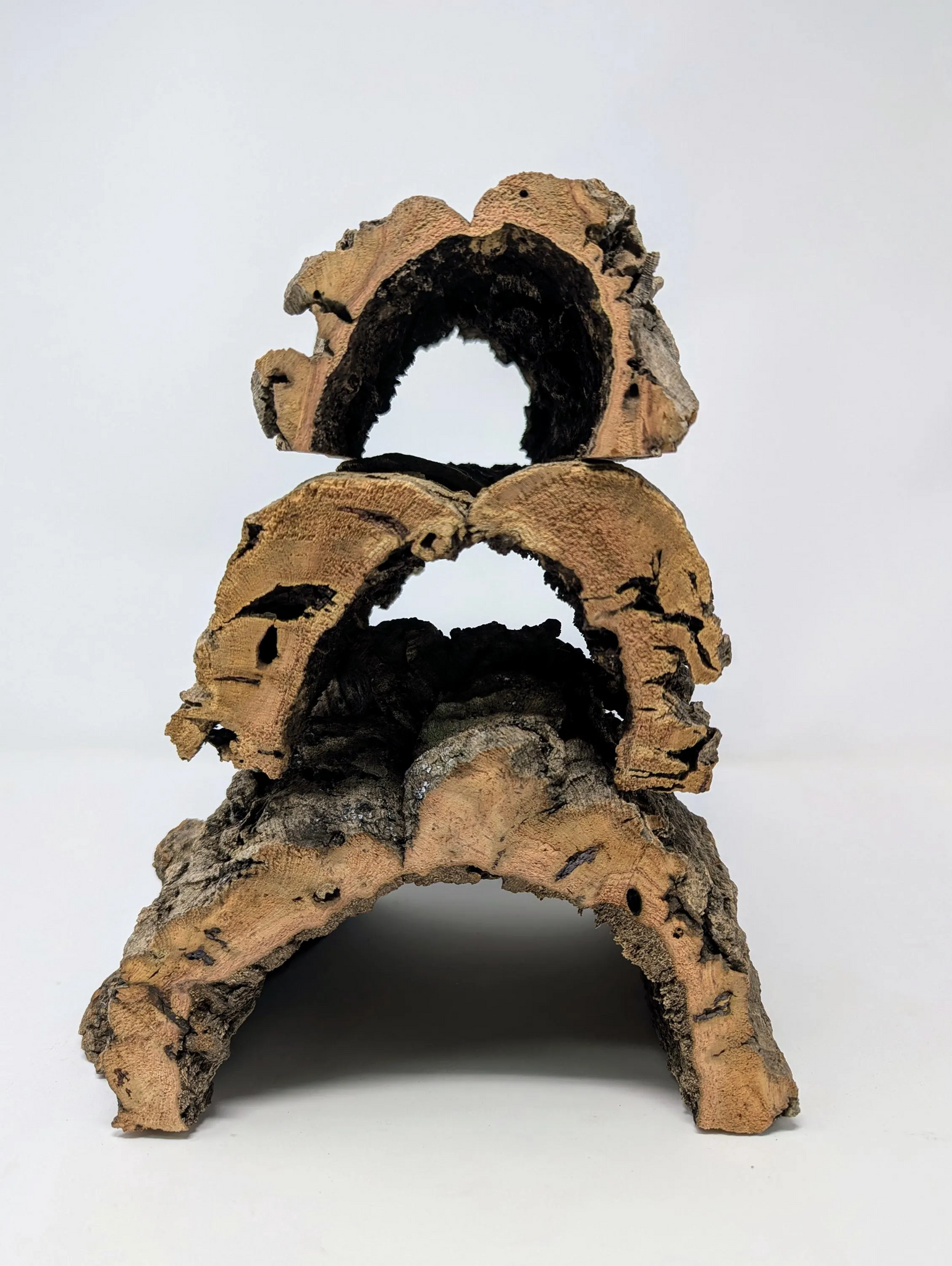 Cork HALF-ROUNDS by Weight - for Animal Hideouts, Orchids, Airplants, Reptiles, and Terrariums